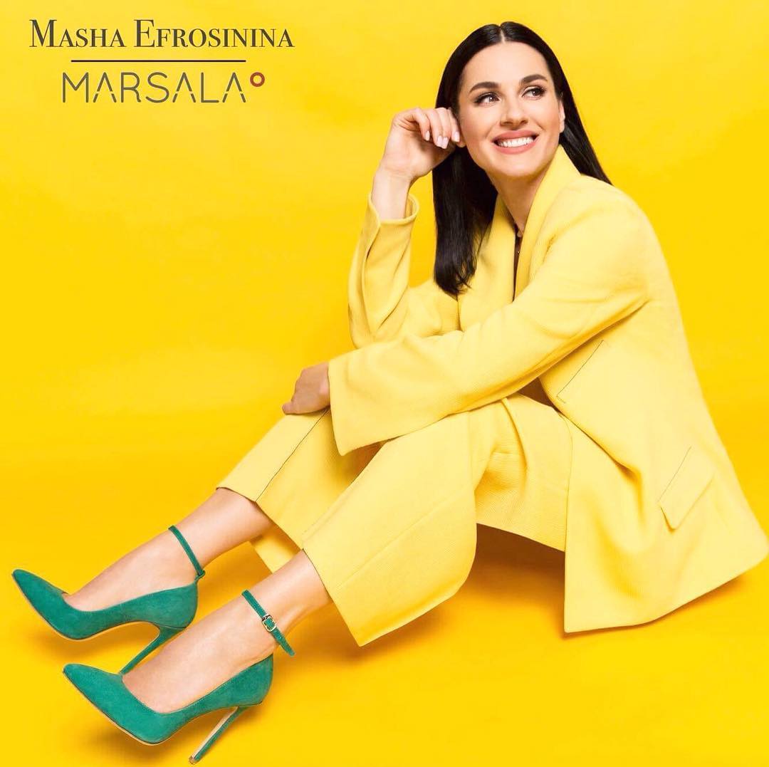 Маша Ефросинина создала модель туфель для Marsala 