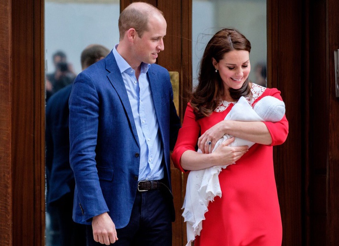 Кейт Миддлтон и принц Уильям объявили имя новорожденного сына 