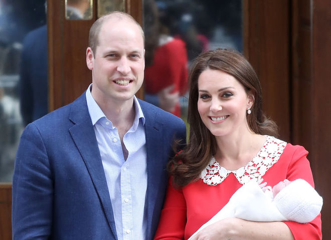 Кейт Миддлтон и принц Уильям сообщили имя третьего ребенка